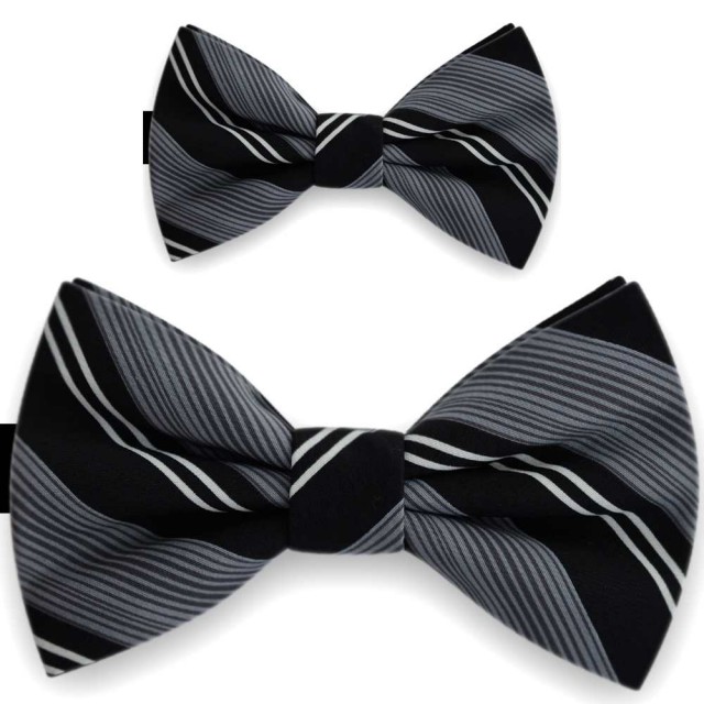 Papioane tata fiu, negru animal, imprimeuri dungi oblice